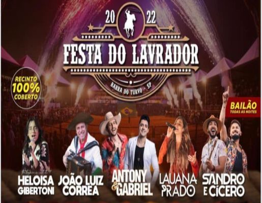 38ª Festa do Lavrador de Barra do Turvo-SP